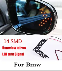 Авто стрелка Панель зеркало светодиодный руководство лампы декоративный свет для Bmw E36 E38 E39 E46 E52 E53 E60 E61 E63 e90 F30 F10 X3 X5 X6 M 125i