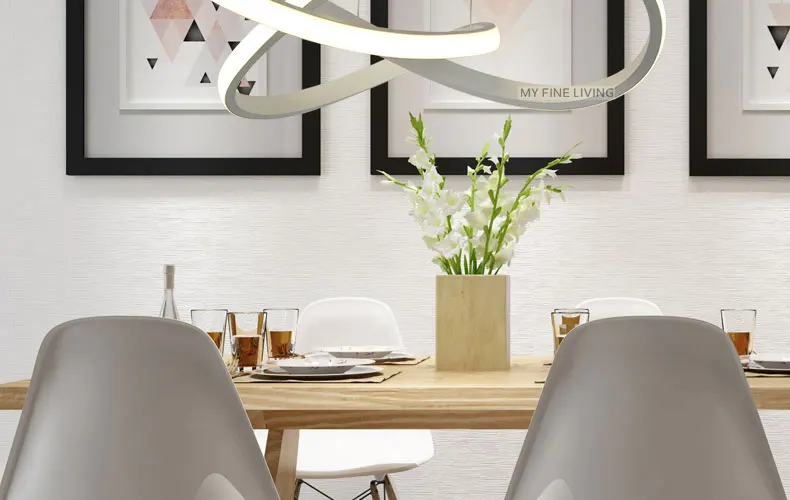 Акриловый светодиодный подвесной светильник белого цвета В креативном стиле, подвесной светильник для бара, современный подвесной светильник для гостиной BLP6155