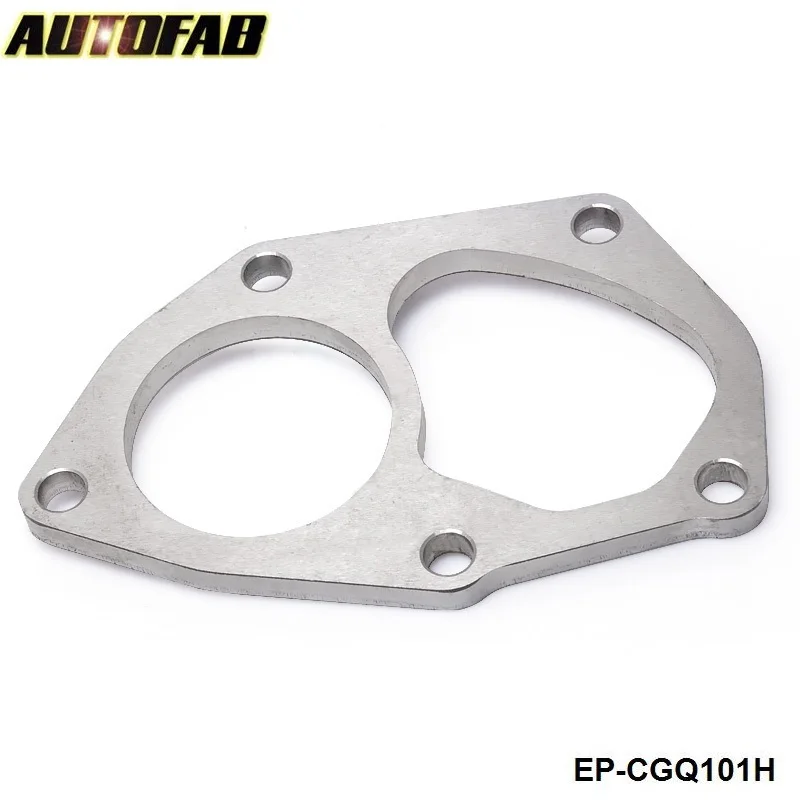 AUTOFAB - For Mitsubishi Lancer EVO 4~9 Dump Outlet Pipe Stainless Steel Turbo Exhaust Flange AF-CGQ101H