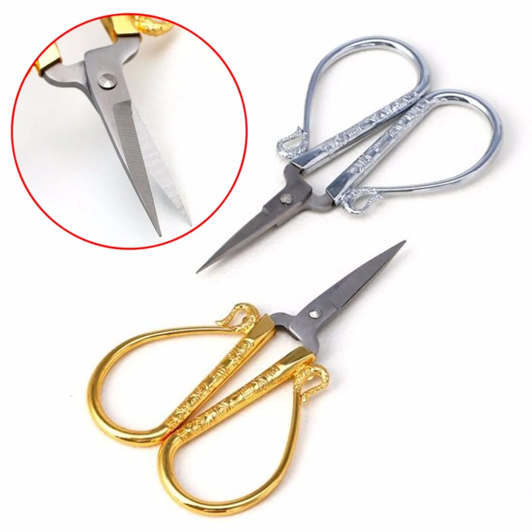 Embroidery handicraft Craft Vintage cross European ZAKKA Fabric scissor stitch DIY Sewing Tailor Cut Art Retro classic Antique