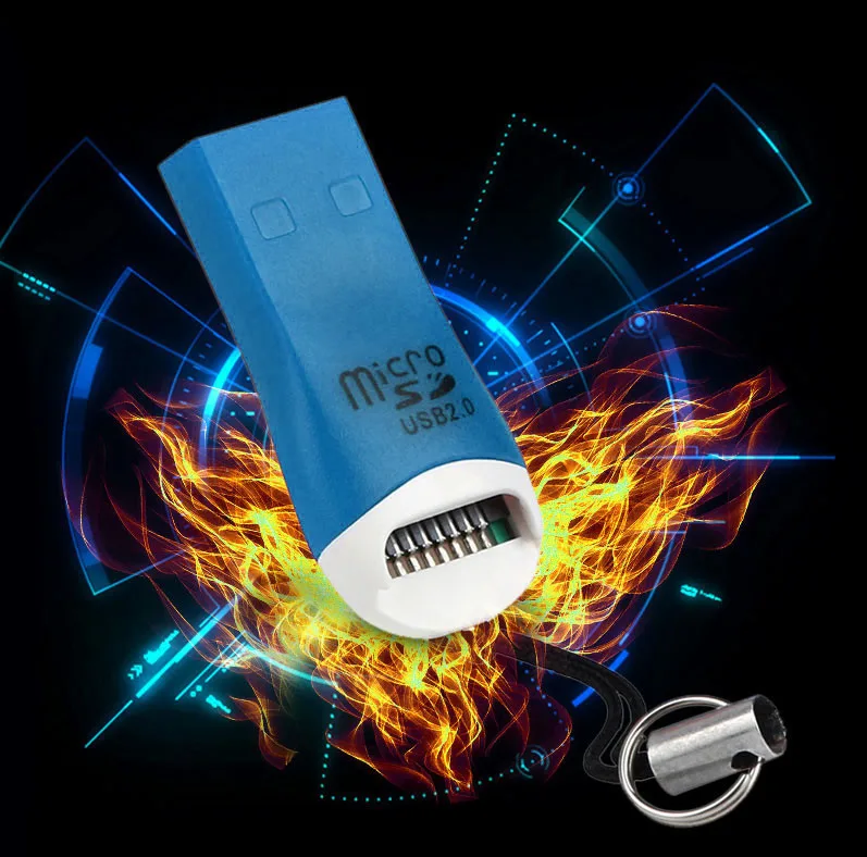 Новые Скорость USB 2.0 Mini Micro SD TF T-Flash M2 картридер sp05 челнока