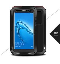 Любовь Мэй Для Huawei Нова Плюс Случае Металлического Алюминия Грязь водонепроницаемый Мощный Чехол Для Huawei Nova Plus + Закаленное стекла