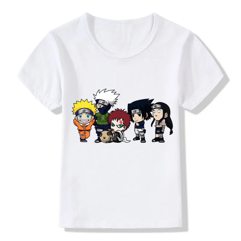 

Children Cute Young Naruto Stars Funny Anime T shirt Summer Tops Baby Boys/Girls T-shirt Kids Clothes,-2243