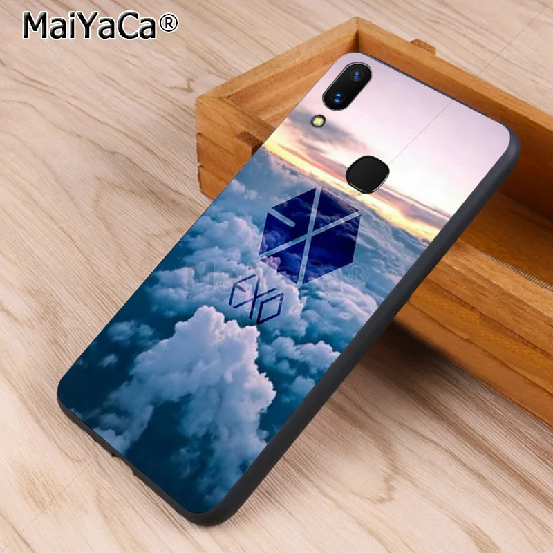 Защитный чехол для телефона MaiYaCa KPOP EXO LUCKY ONE vivo x20 plus x21 ud nex s x9s V9 V7 Y 83 чехол|Бамперы| |