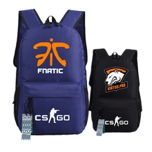 Dota 2 CS Fnatic Virtus. pro мужской рюкзак, холщовый рюкзак для ноутбука, DOTA 2, школьные сумки для студентов, мужской рюкзак для путешествий, игровой рюкзак