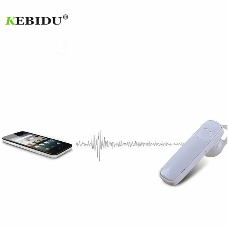 Стереогарнитура Kebidu bluetooth наушники мини V4.0 для всех телефонов iphone беспроводная
