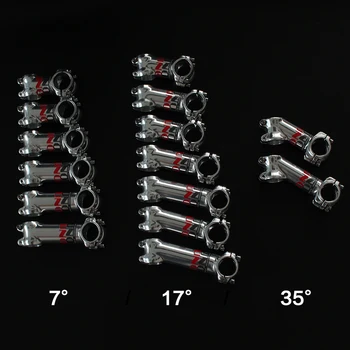 

Taiwan UNO Ultralight Aluminium Mountain Bicycle Stem 28.6*31.8mm Silver 7/17/35 Degree MTB Bike Handlebar Stem