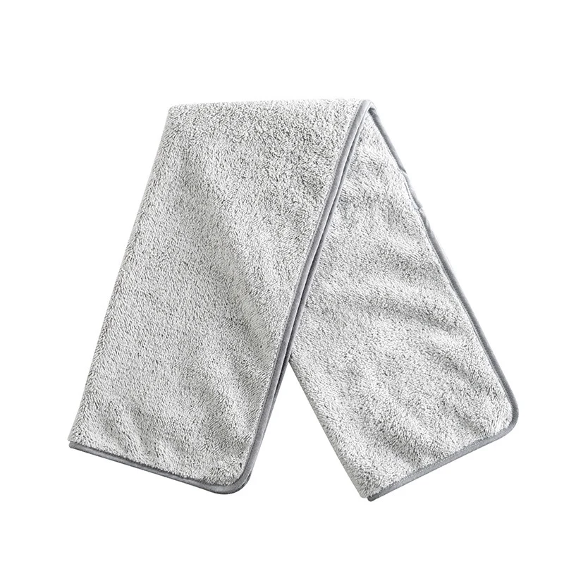 GIANTEX мягкое бамбуковое волокно, для лица Полотенца супер абсорбент Ванная комната Полотенца s для взрослых 35x75 см toallas салфетку recznik handdoeken - Цвет: grey