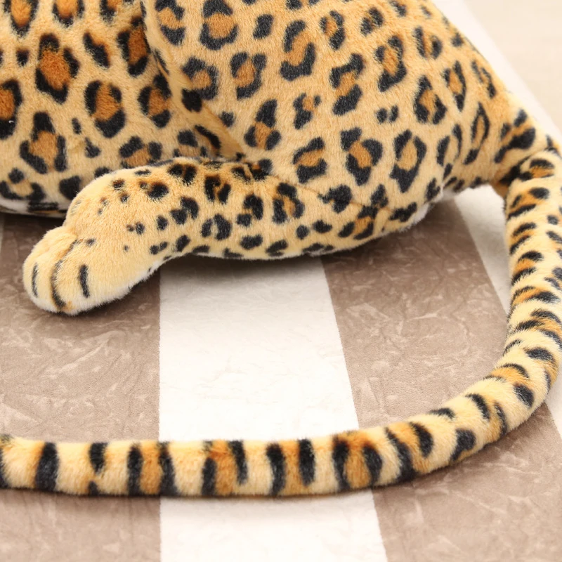30 см Высокое качество Моделирование леопарда пантера плюшевые игрушки Моделирование чучело Классические игрушки для детей подарок