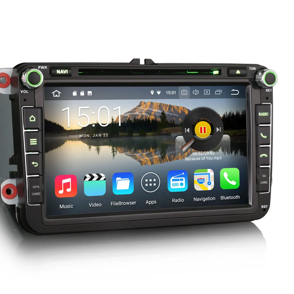 Excellent Erisin ES8805V 8" Android 8.0 Octa core 4G RAM Car DVD GPS Radio DVR DAB+ DVD For VW Passat Golf Tiguan Eos Jetta Seat 2 Excellent Erisin ES8805V 8" Android 8.0 Octa core 4G RAM Car DVD GPS Radio DVR DAB+ DVD For VW Passat Golf Tiguan Eos Jetta Seat 2