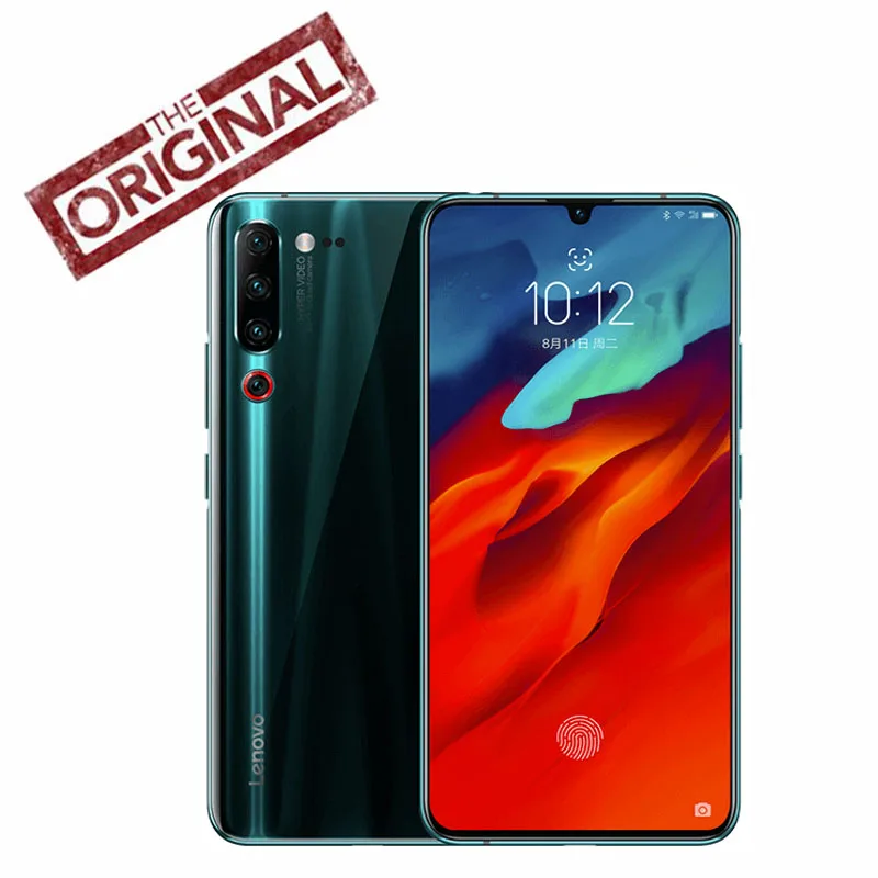 Глобальная Rom Lenovo Z6 Pro Snapdragon 855 Android P ZUI 11 4G LTE 6 39 дюймов экран отпечаток пальца 4