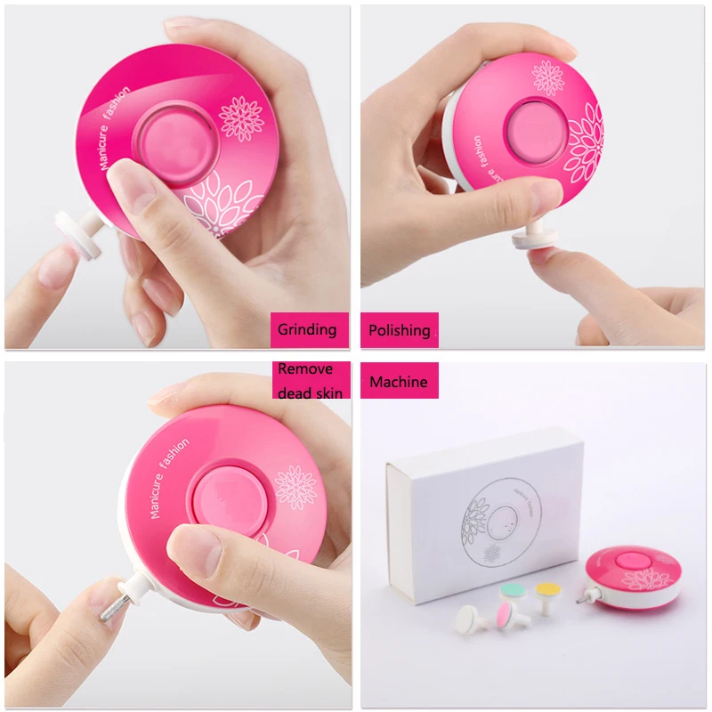  Mini Nail Drill Machine for Electric Manicure Drill Machine Accessory Manicure Pedicure Gel Polish 
