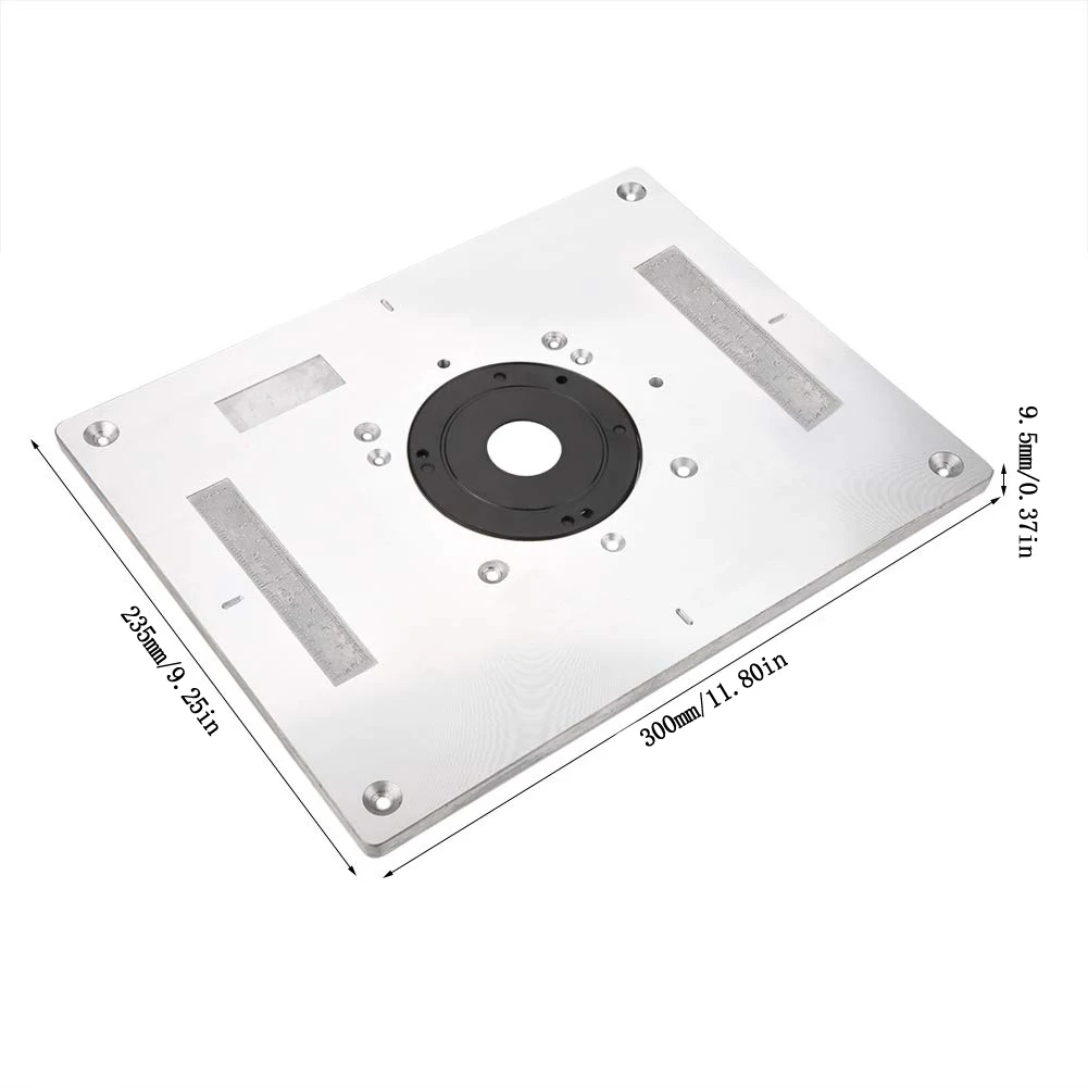 de inserção trimmer máquina de gravura carpintaria bancada placa de roteador