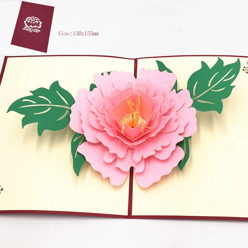  50Pcs 3D Cards Wedding Invitations Party Invitation Valentine's Gifts Wedding Greeting Card Anniver - 33053557903