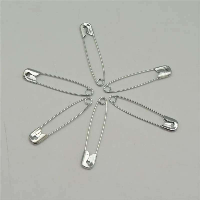 2000 шт никелированные стальные безопасные булавки Длина (27 мм)|safety pins|pin pinpins safety |