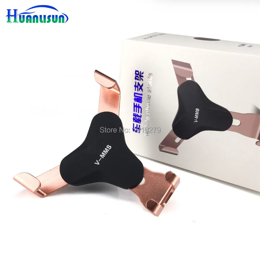 

Gravity lock universal phone holder Air Vent Mount Stand Adjustable GPS Bracket For iPhone X 8 7 6S Plus For Samsung S8 Note 8