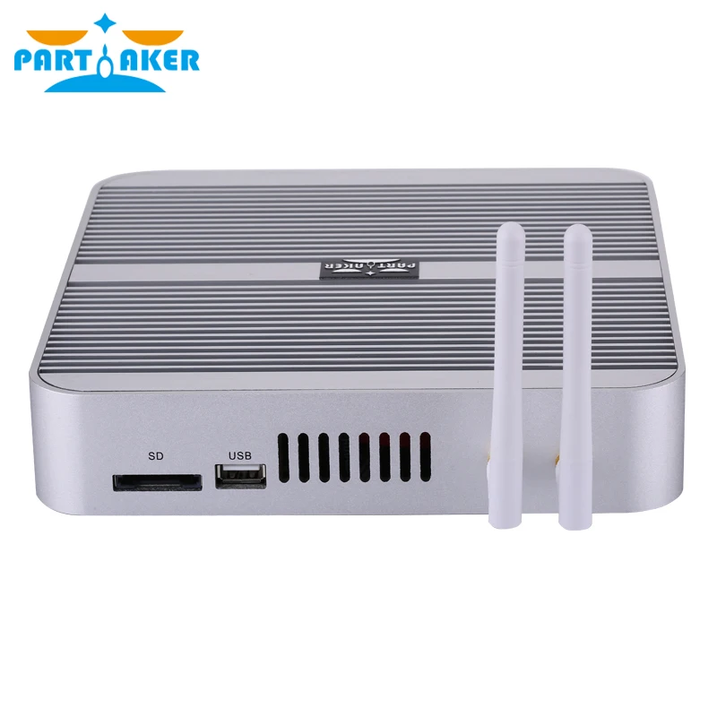 Причастником B11 Skylake мини ПК без вентилятора Win 10 Barebone i3 6100U Intel HD graphics 520 6Gen 4K HTPC