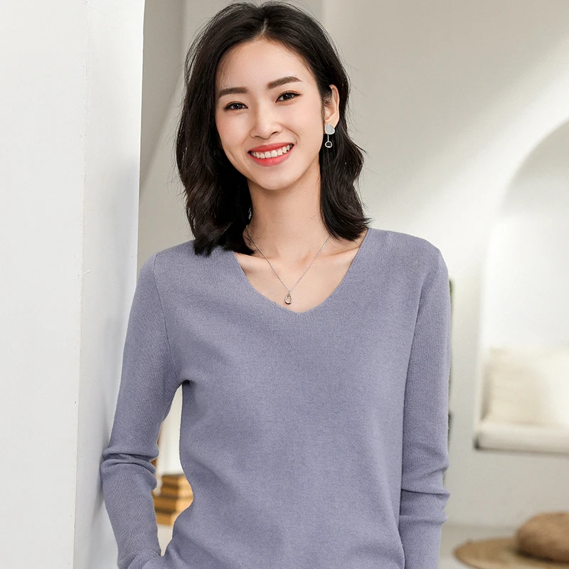 High Quality Cashmere Sweater Women Winter Pullover Solid Knitted Top for Autumn Female Oversized | Женская одежда