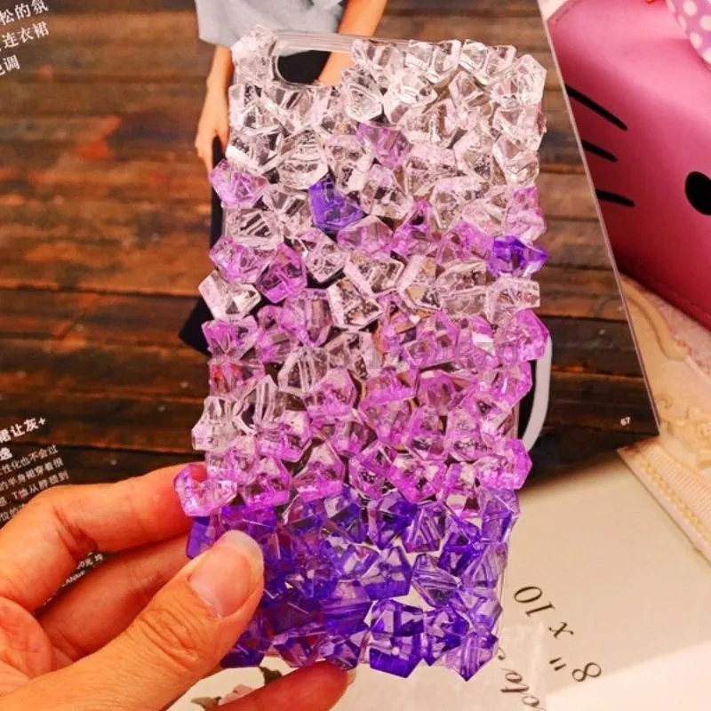 

Fashion Summer Ice Crystal Clear Stone Case for Samusng Galaxy S10 S9 S8 Plus Lite J4 J6 J8 2018 A7 A8 A5 Bling Shiny Case Girl
