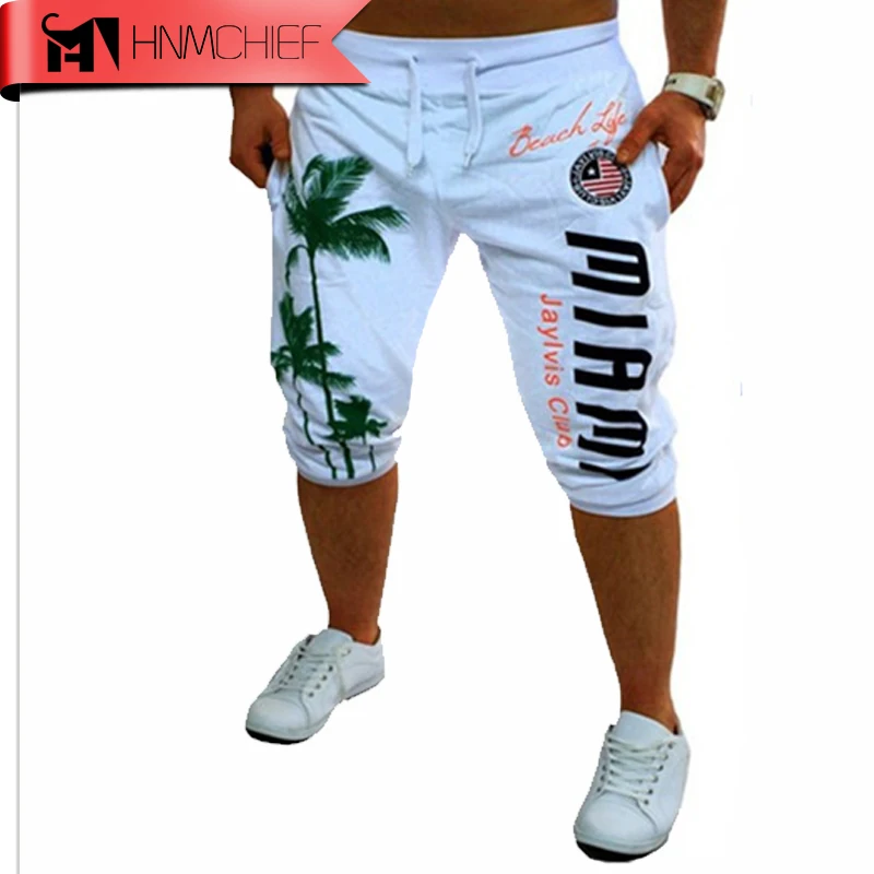 2017 Summer Mens Palm Print Design Bermuda Board Short Men Swim Shorts Sport Tights Compression Surf Quick-Dry Beach Short 2017 Summer Mens Palm Print Design Bermuda Board Short Men Swim Shorts Sport Tights Compression Surf Quick-Dry Beach Short