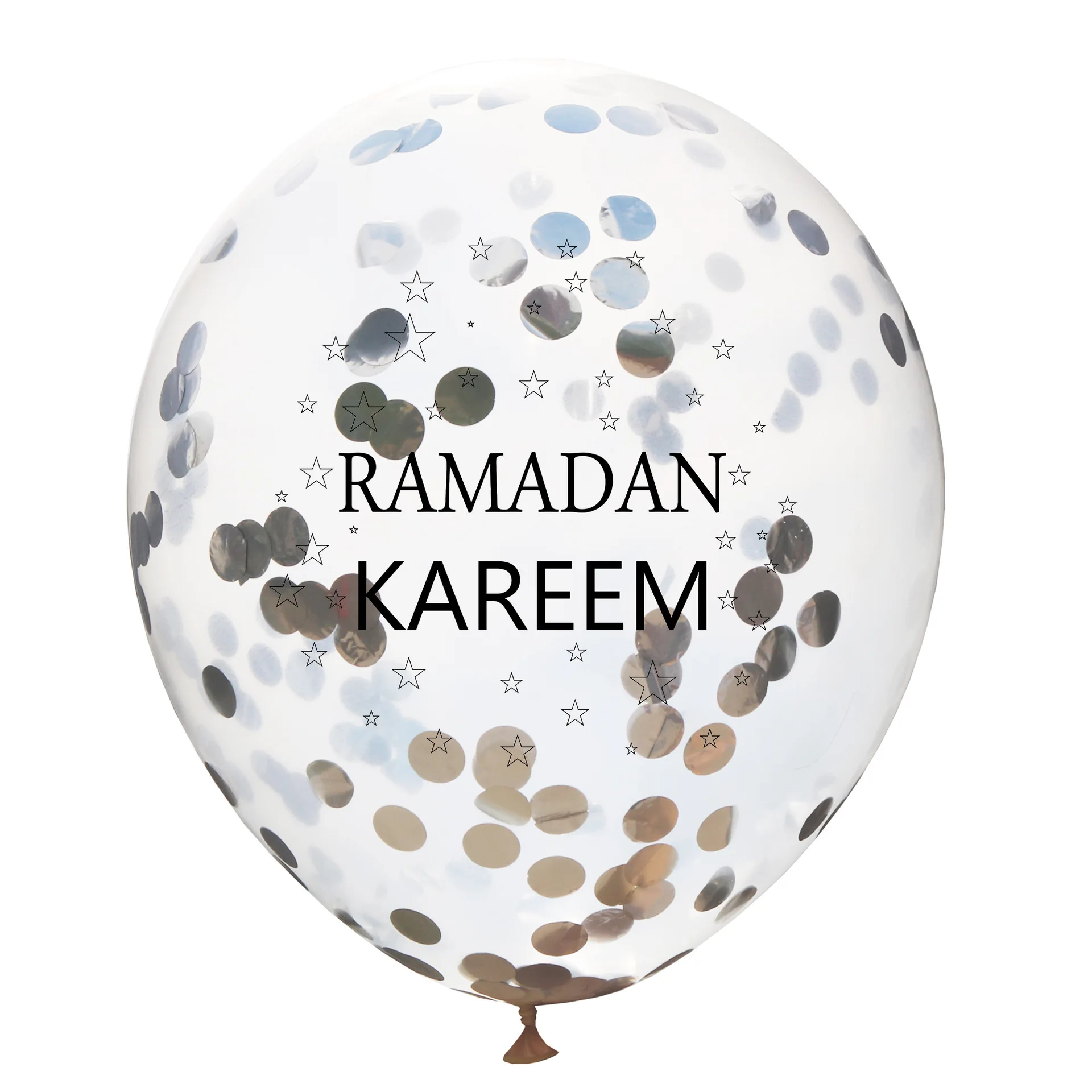 10 шт. 12 дюймов Eid Mubarak Kareem воздушный шар &quotКонфетти&quot Рамадан и украшение для дома