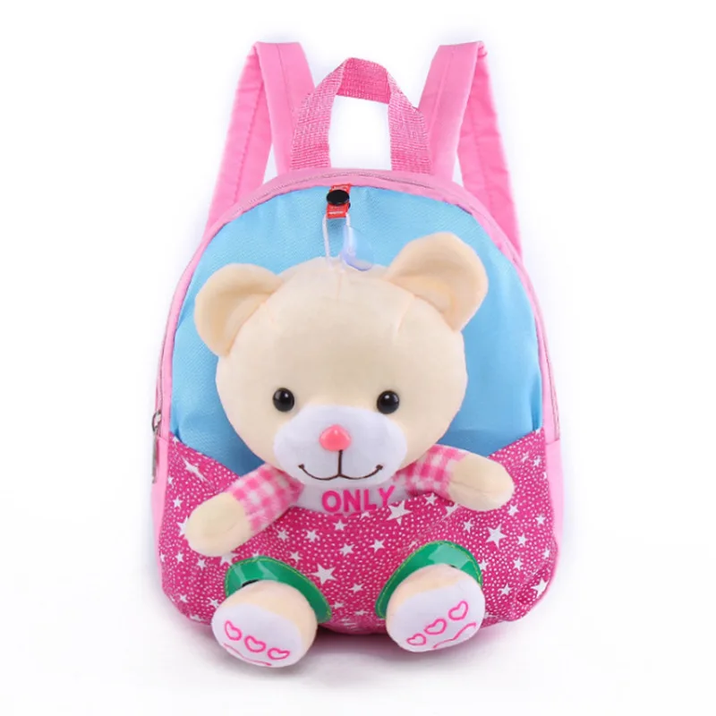 جديد أزياء طفل الروضة المدرسة أكياس الاطفال أفخم ظهره مع الكرتون الدب الأطفال لطيف نقطة القوس أكياس Mochila Infantil