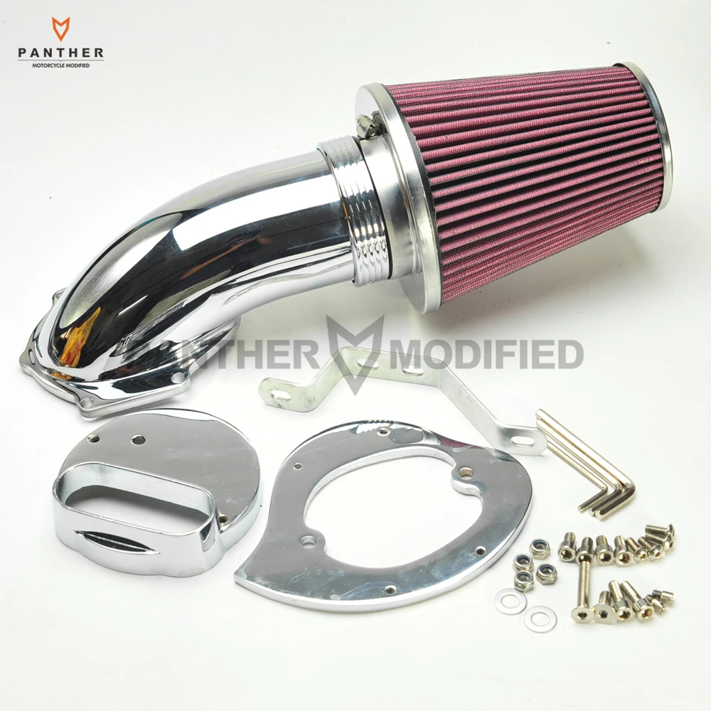 Buy Chrome Aluminum Motorcycle Air Cleaner Intake