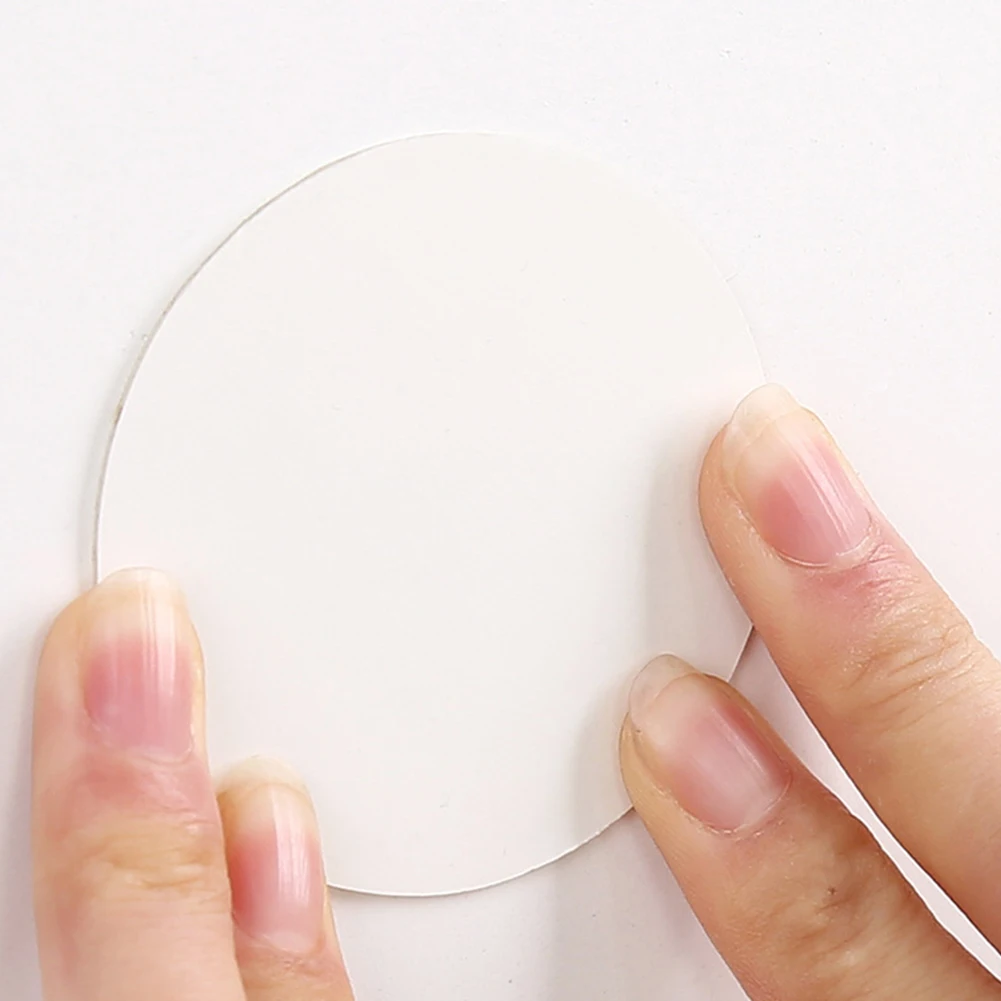 

Seamless Washable Hook Accessories Round Firmly Wall Sticker Silicone Double Sided Adhesive Reusable