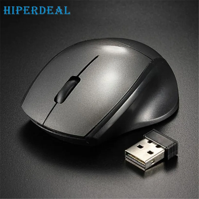 HIPERDEAL 2017 2.4GHz Mice Optical Mouse Cordless USB Receiver PC Computer Wireless for Laptop Free shiping Sep 19 HIPERDEAL 2017 2.4GHz Mice Optical Mouse Cordless USB Receiver PC Computer Wireless for Laptop Free shiping Sep 19