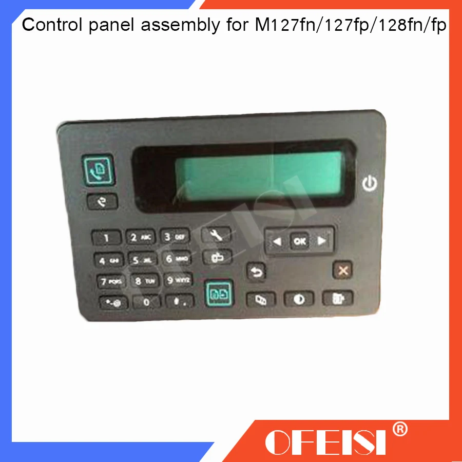 Panel de Control para impresora HP laserjet Pro MFP M127FN/M127FP/M128FN/M128FP,  piezas de repuesto para impresora, CZ181 60117, nuevo, Original, a la  venta|printer parts|hp original partshp printer control - AliExpress