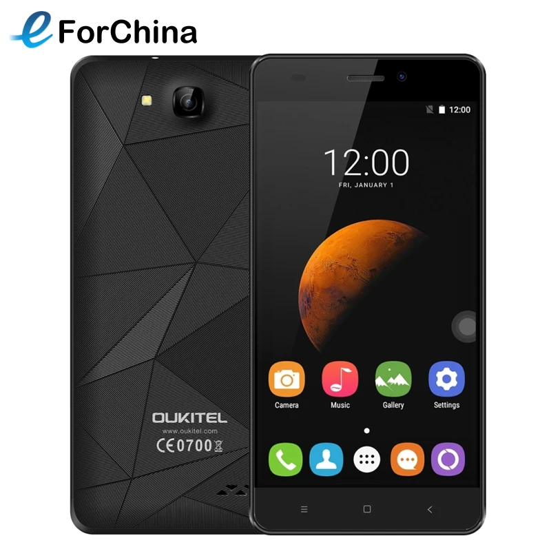 OUKITEL C3 3D Diamond Designed Back Cover 5.0 inch Android 6.0 MT6580 Quad Core 1GB RAM 8GB ROM 2000mAh NFC Dual SIM Cheap Phone