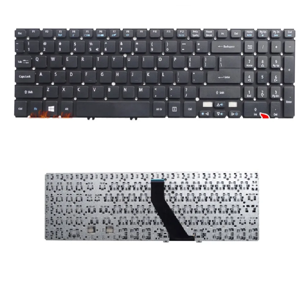  SSEA New US Keyboard No frame For Acer Aspire V5 V5-531 V5-571 V5-571P V5-531 V5-571 V5-551G V5-571