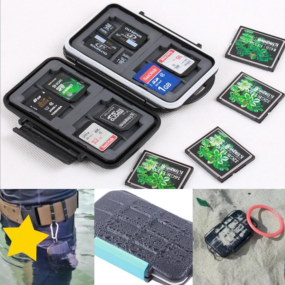 New font b Memory b font font b Card b font Case Holder for 4 CF