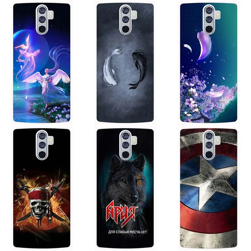 

Soft Case For Doogee BL12000 /BL12000 Pro 6.0" Case HD Print Case Rose Wolf Patterned Cover Silicone TPU Case Fundas Para