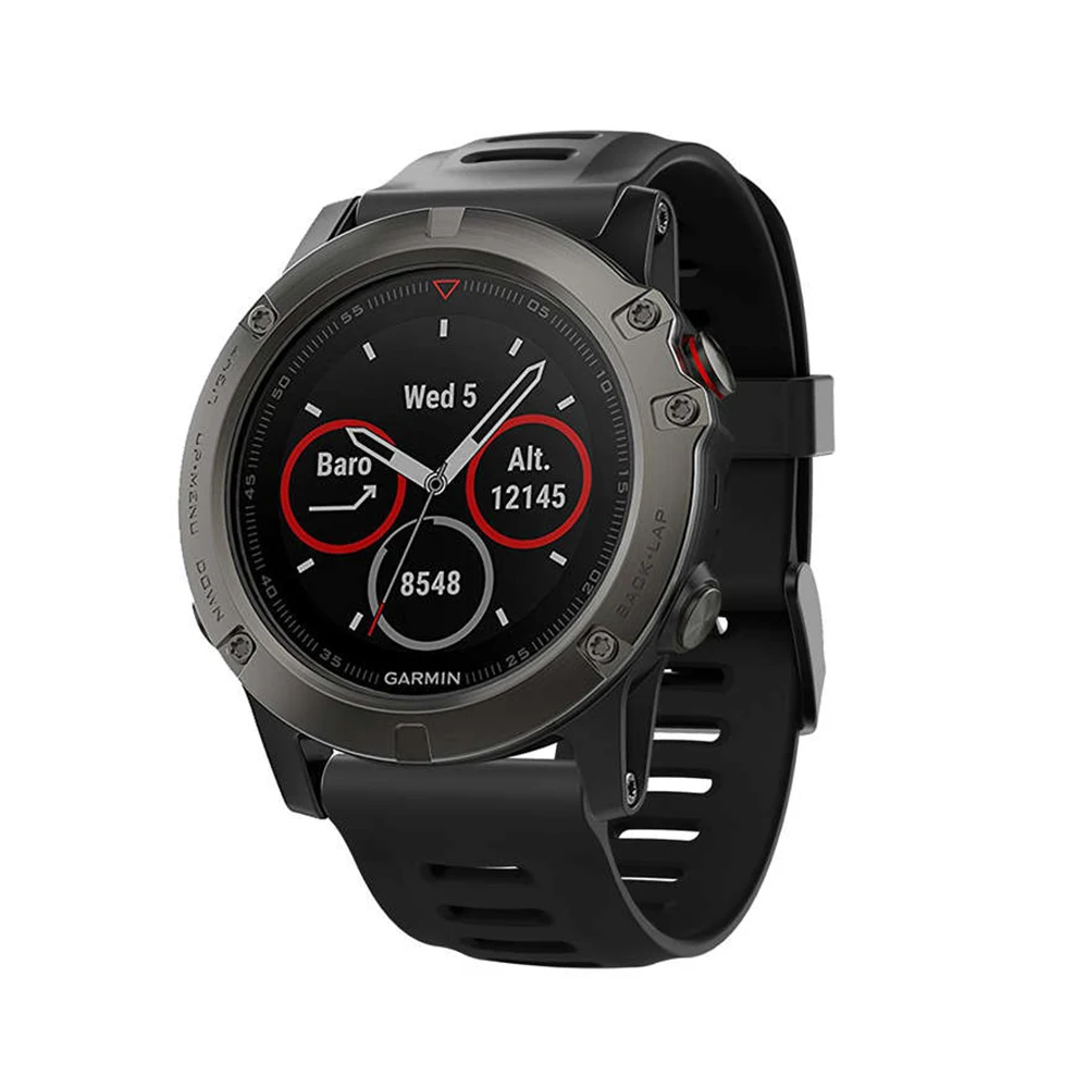 Ремешок для часов мягкий силиконовый ремешок для Garmin Fenix 5X/5X Plus сменный ремешок для Garmin Fenix 3/Fenix 3HR Ремешок Браслет