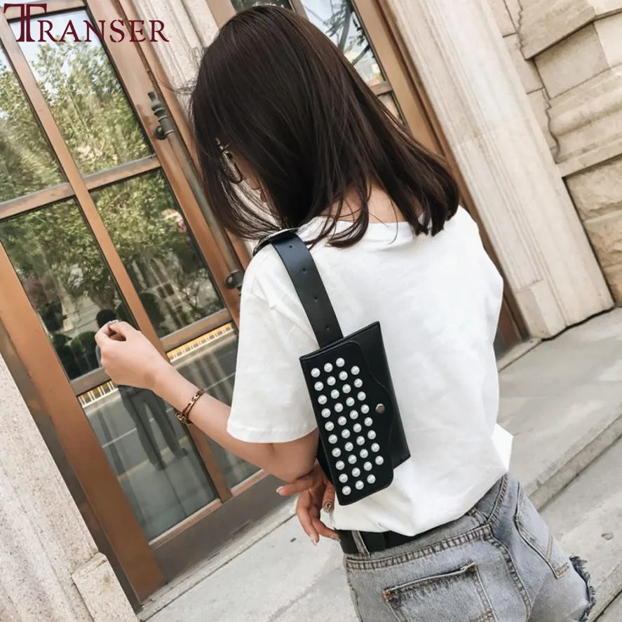 

Transer Fashion Women Pure Color Pearl Leather Messenger Shoulder Bag Chest Bag drop shipping Wu25 35