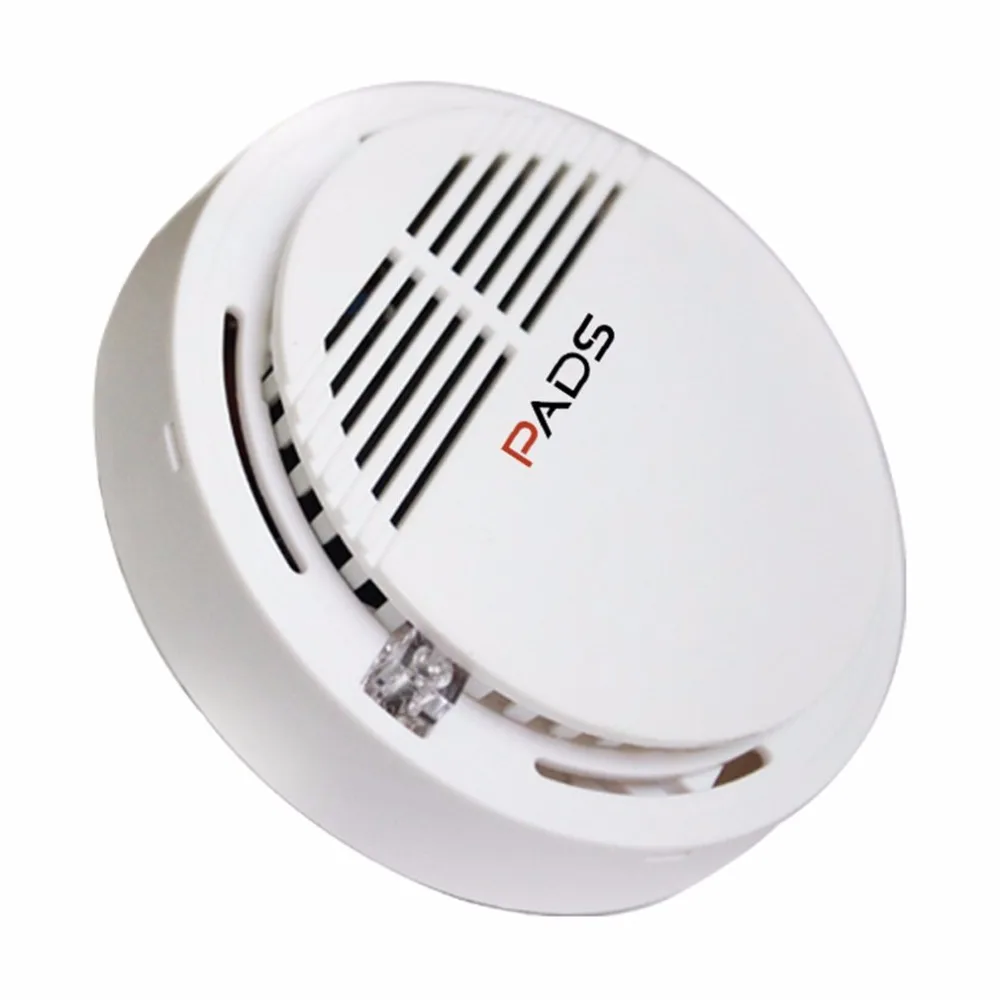 Buy LESHP Photoelectric Wired Fire Alarm Detector High Sensitivity Alarm