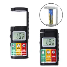 BT-568 Универсальный ЖК-дисплей 0-9 V Цифровой Батарея Напряжение Электрический тестер Батарея белую шашку для AA, AAA, R1 LR1 R03 LR03 R6C Лидер продаж