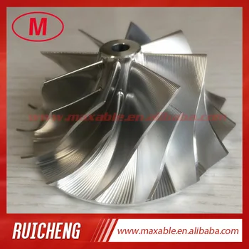 

RHF4H 10+0 blades 37.10/52.51mm high performance turbo turbocharger aluminum 2618/Billet/milling compressor wheel