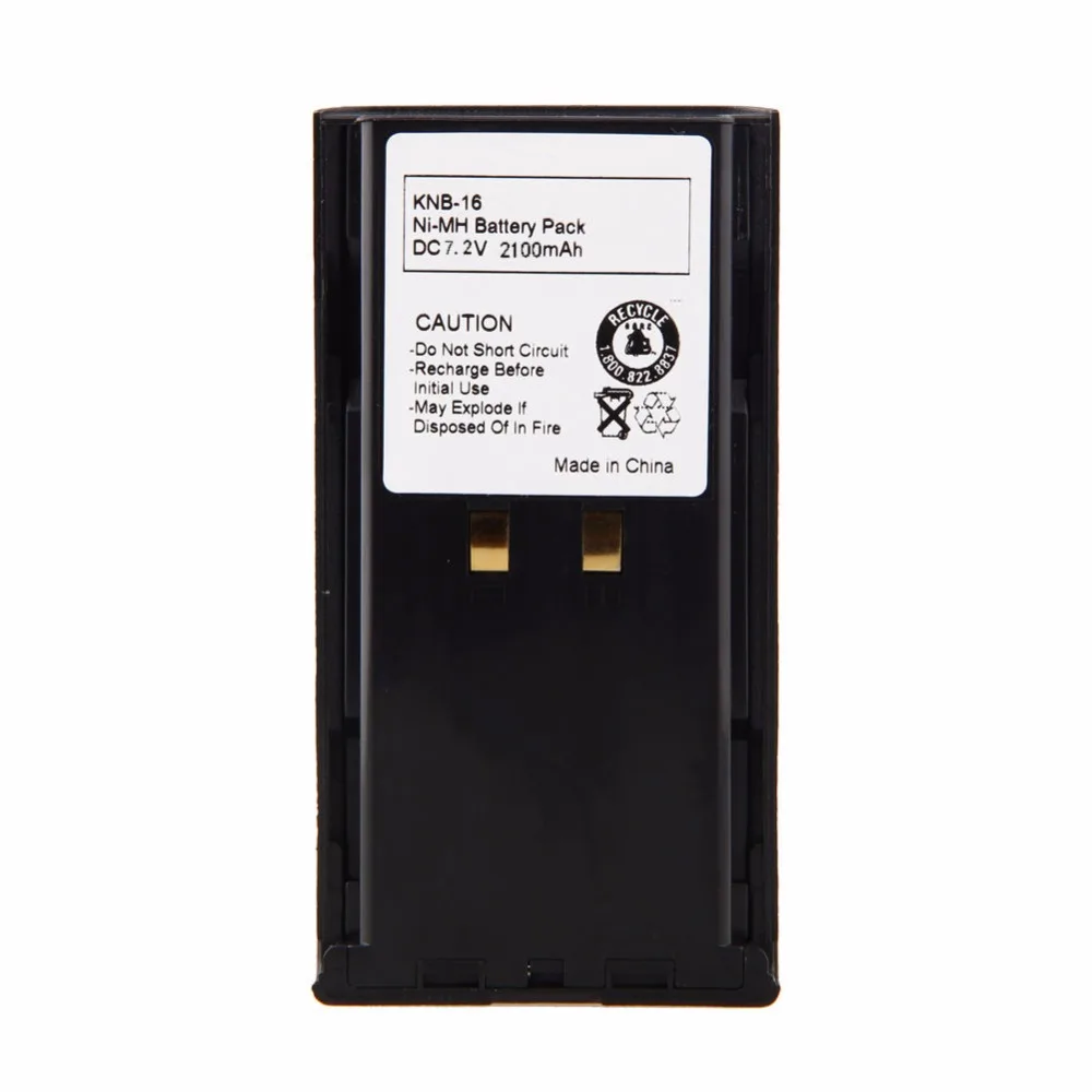 Аккумулятор ELEOPTION для KENWOOD 2 шт. KNB 16 в 7 мАч 2100 17A 21 21N TK 280 290 190 480 16A|battery for|batterie 2100mahbattery