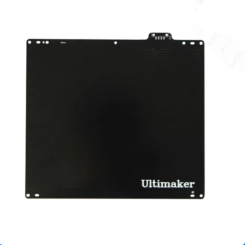 

1PC Ultimaker2 Heated Bed Plate 257mmx240mmx1.5mm Heatbed 3D Printer Part 24V Aluminum Alloy UM2 Plate For 3D Printer