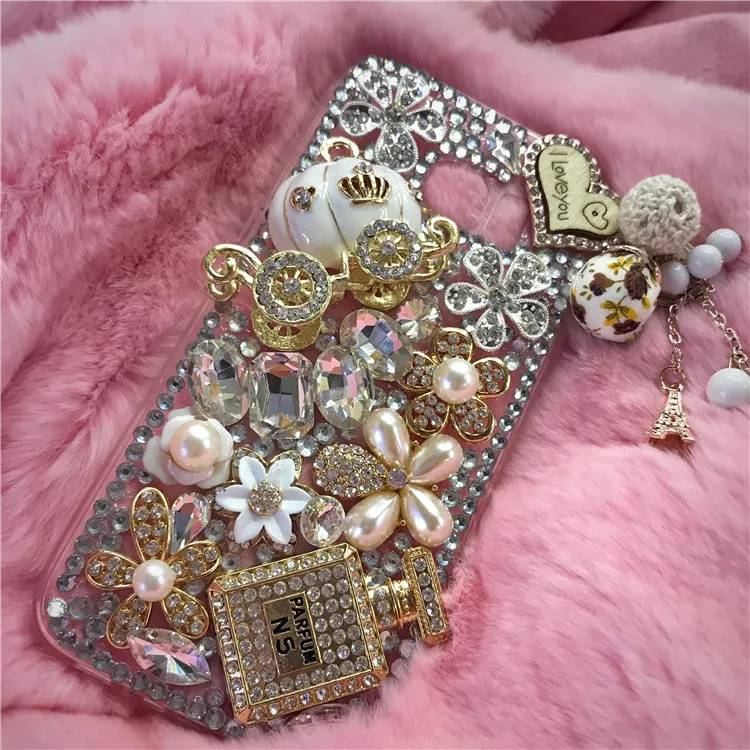 

Luxury Gold Purse Bling Crystal Cinderella Carriage Cases for Xiaomi Mi A3 lite/mi A3/A2 Lite/A2/A1/mi 8/8 SE/8 Lite/Mi 9/9 SE