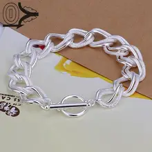 С посеребрением браслет, свадебные ювелирные аксессуары, флэш скручивание двойной круг к браслету браслет