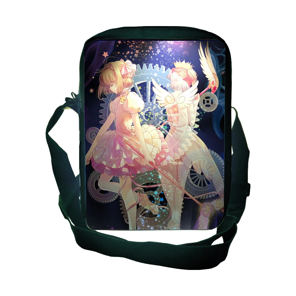 

CARD CAPTOR SAKURA Shoulder Bag Children Men Women Boys Girls Crossbody Handbag Cartoon Fashion New Beautiful Cute Small Handbag