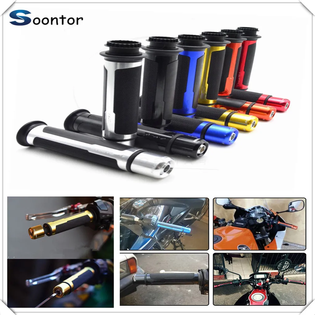 22MM CNC Motorcycle handle grips handlebar grip for Kawasaki NINJA 650R ER6F ER6N VERSYS (650cc) GTR1400 CONCOURS | Автомобили и