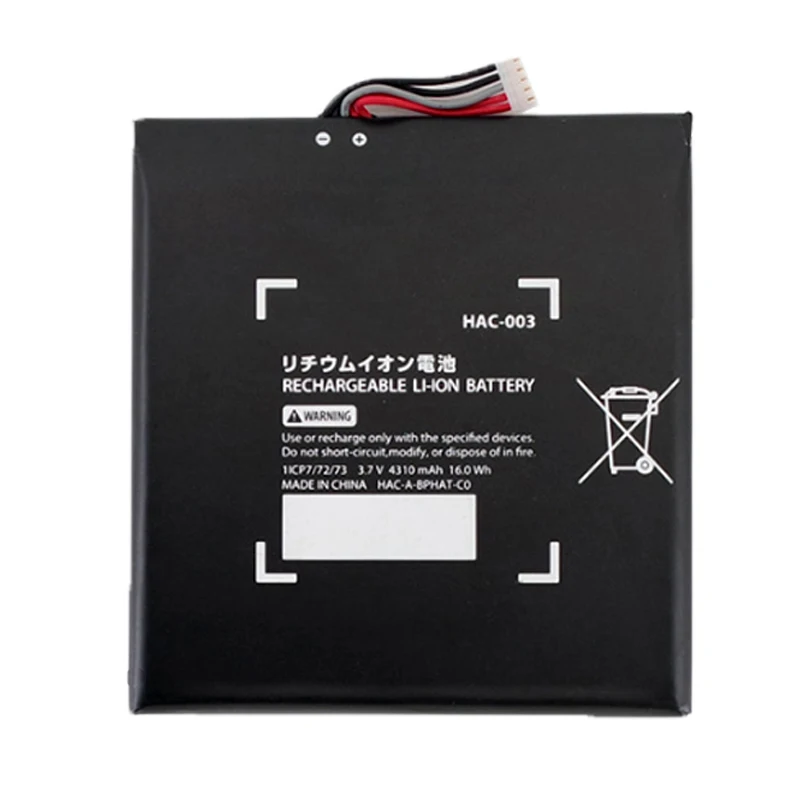 

For Nitendo Switch Gamepad Built-in Bateria 4310mAh Li-ion Rechargeable battery for NS switch HAC-003 battery replacement kit