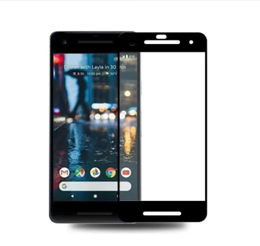 Dreamysow 9h 2,5D полный охват закаленное стекло для Google Pixel 3 2 XL 2 взрывозащитный Чехол экран стекло пленка