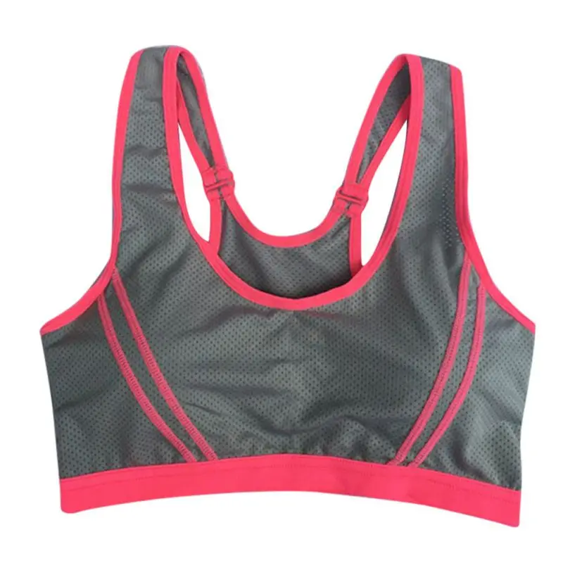 

Fashion Women Padded Tanks Brsa Fitness Crop Stretch Vest Tops