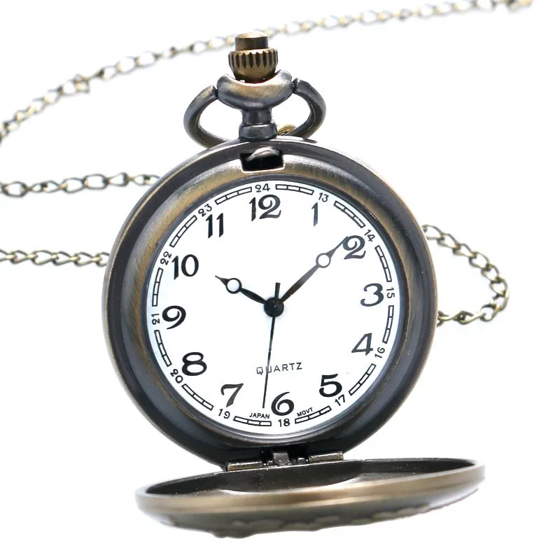 Винтаж бронза Fokker dr.1 плоскости узор карманные часы кулон Часы Для мужчин Для женщин подарок P960