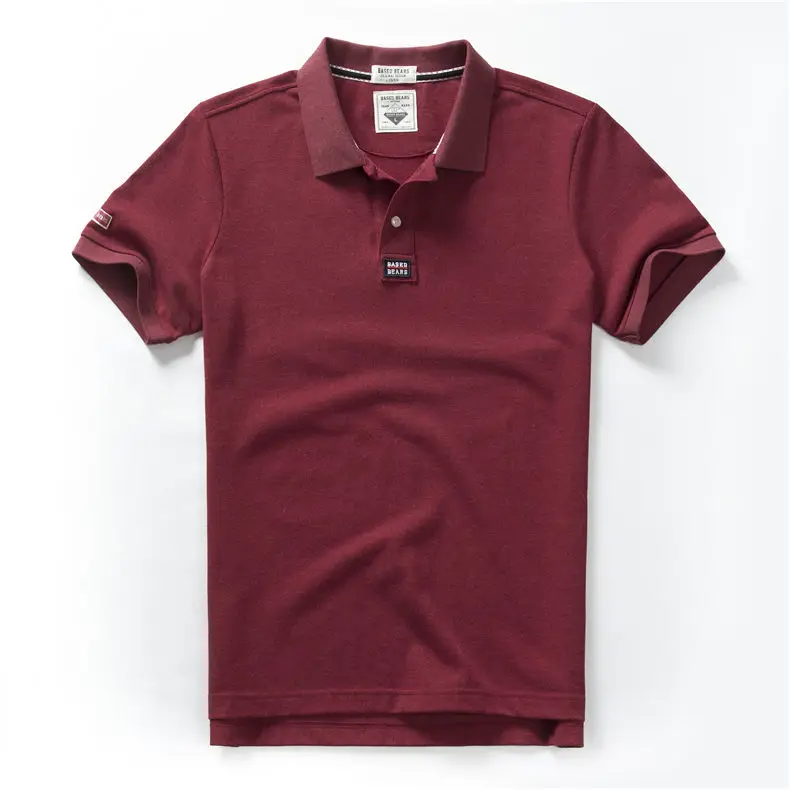Summer Polo Shirt Men Cotton 2019 New Short Fashion European Style Men Polo Shirts Male Breathable High Quality Brand Clothing 04